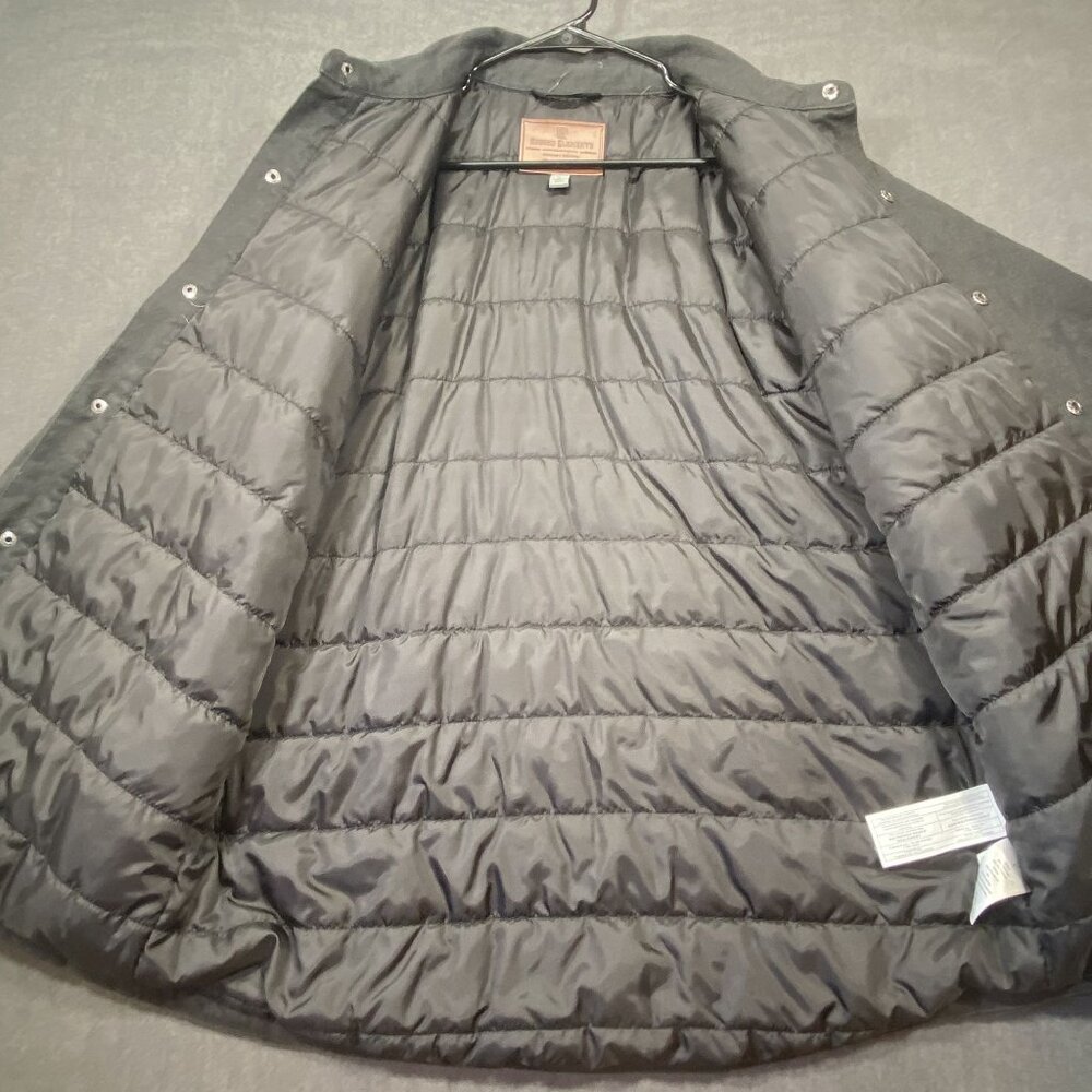 Mens Rugged Elements Dark Gray Jacket Snap Button… - image 2